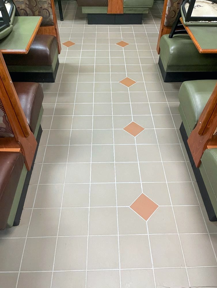 The same floor after restoration