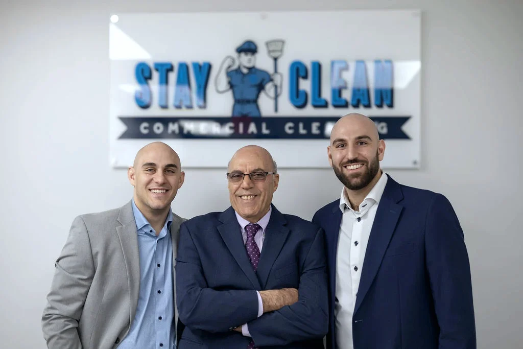 Stay Clean Solutions founder at work