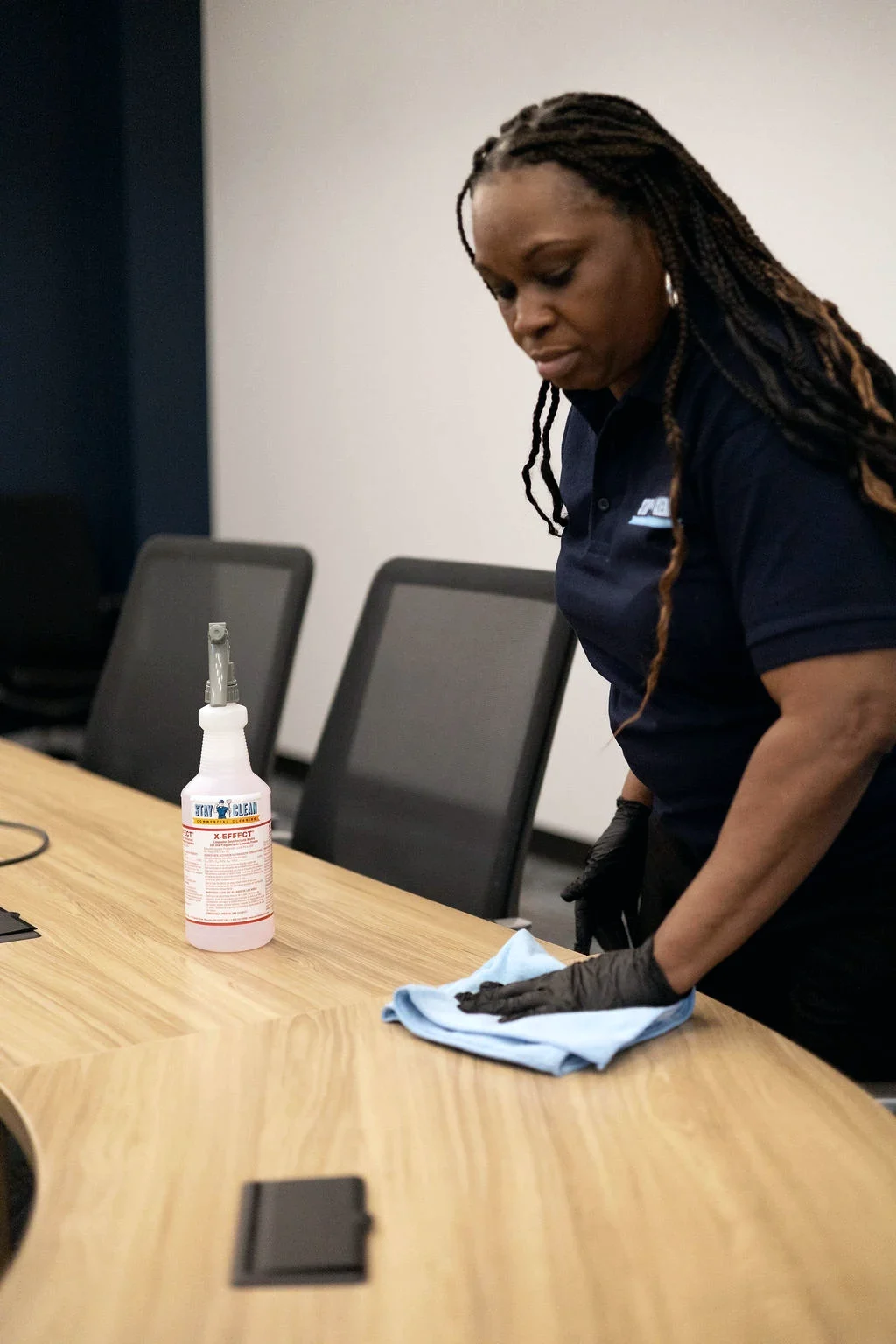 Stay Clean team member at work