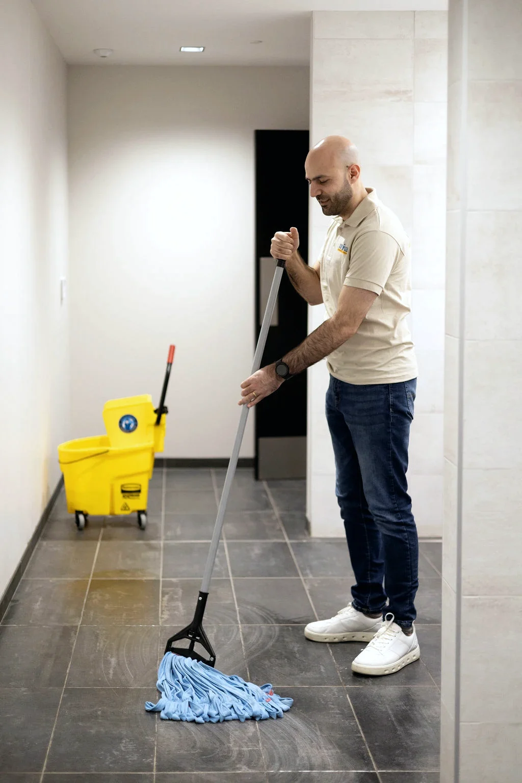 Stay Clean team member at work